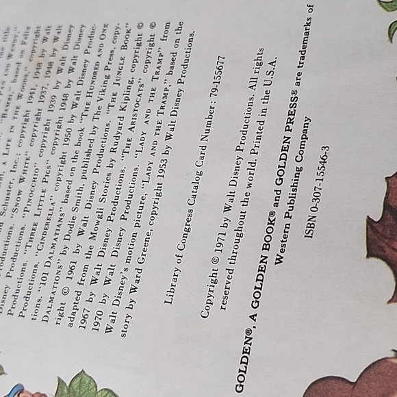 Vintage The New Walt Disney Treasury 1971 - Picture 8 of 15